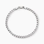 Bracelet Santino Argent Blanc - Bracelets cha&icirc;ne Homme | Histoire d&rsquo;Or