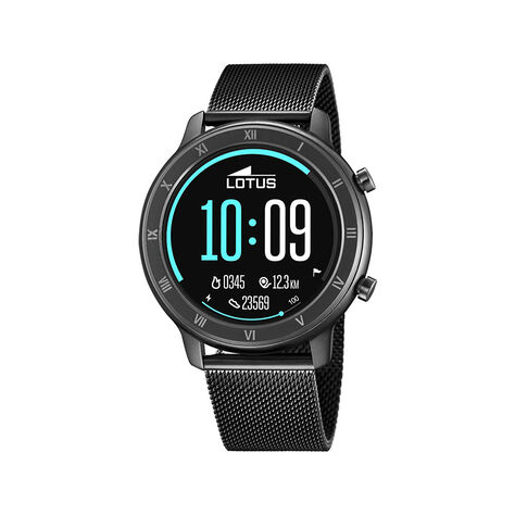 Coffret De Montre Lotus Connectée Smartwach Noir - Montres Homme | Histoire d’Or