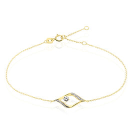 Bracelet Eye Or Jaune Oxyde De Zirconium - Bracelets Femme | Histoire d’Or