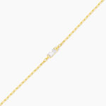 Bracelet Nigelle Argent Jaune Oxyde De Zirconium - Bracelets Femme | Histoire d&rsquo;Or