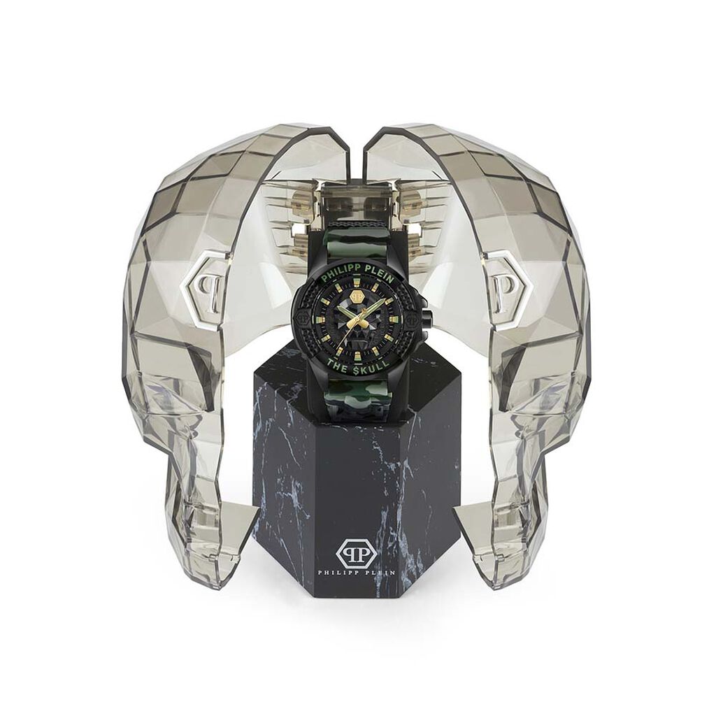 Montre Philipp Plein The $kull Noir - Montres Homme | Histoire d’Or