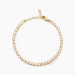 Bracelet Maryannick Plaqu&eacute; Or Jaune Oxyde De Zirconium - Bracelets Femme | Histoire d&rsquo;Or