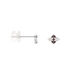 Boucles D'oreilles Pendantes Enid Or Blanc Diamant - Clous d'oreilles Femme | Histoire d’Or