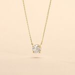 Collier Aphrodite Or Jaune Diamant Synthetique - Colliers Femme | Histoire d&rsquo;Or