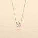 Collier Aphrodite Or Jaune Diamant Synthetique - Colliers Femme | Histoire d’Or