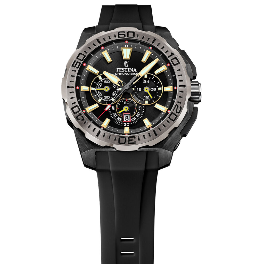 Montre Festina Chrono Bike 3 Noir - Nouveautés Homme | Histoire d’Or