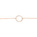 Bracelet Andrina Or Rose Diamant - Bracelets Femme | Histoire d’Or