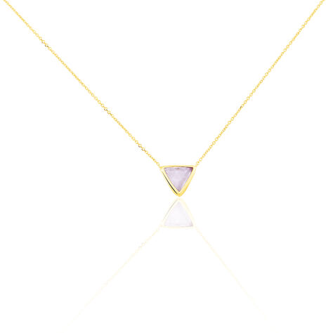 Collier Juliete Or Jaune Amethyste - Colliers Femme | Histoire d’Or