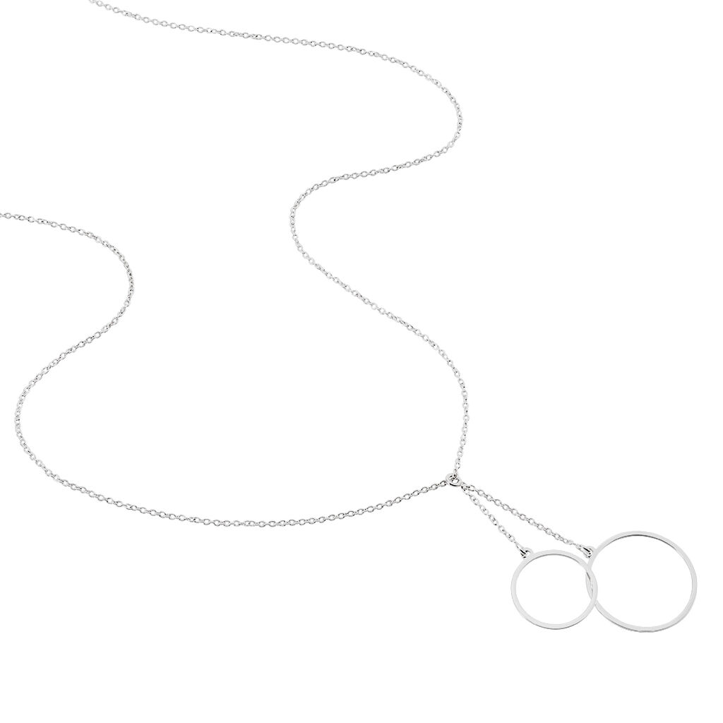 Collier Chayann Argent Blanc - Colliers fantaisie Femme | Histoire d’Or