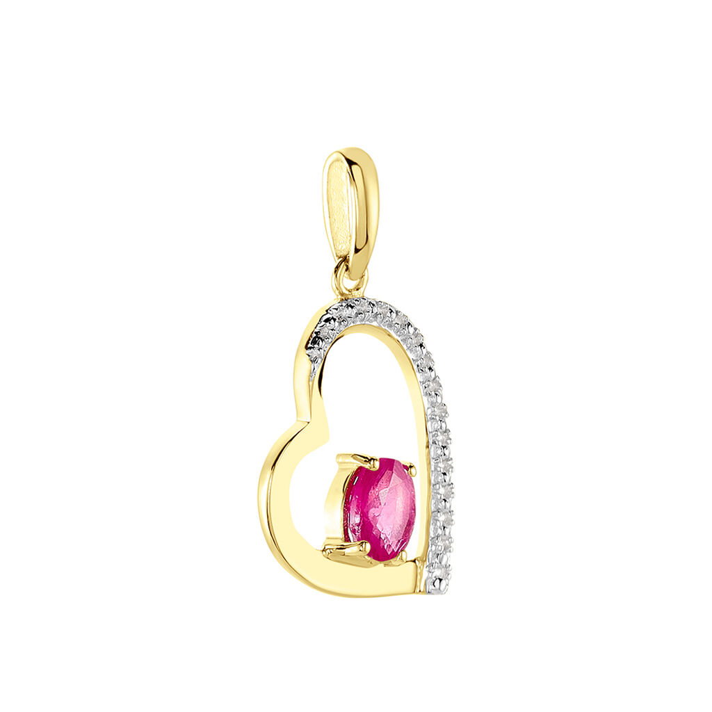 Pendentif Arduinna Or Jaune Rubis - Pendentifs Femme | Histoire d’Or