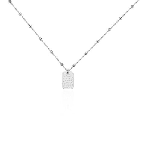 Collier Helvi Argent Blanc - Colliers fantaisie Femme | Histoire d&rsquo;Or