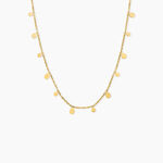 Collier Florencia Acier Dor&eacute; - Bijoux sans pierre Femme | Histoire d&rsquo;Or