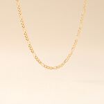 Collier Or Jaune Cameo - Bijoux sans pierre Femme | Histoire d&rsquo;Or