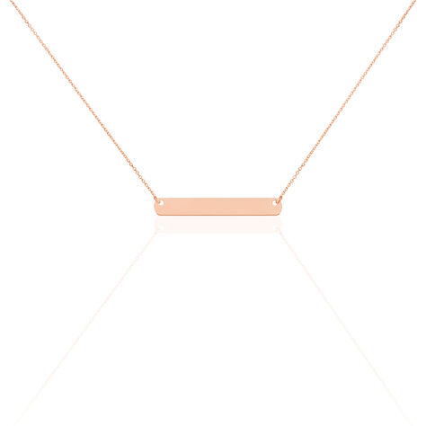 Collier Beavis Or Rose - Cadeaux de naissance Femme | Histoire d’Or