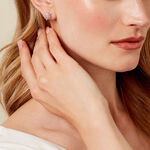 Boucles D'oreilles Puces Bleuenn Plaqu&eacute; Or Jaune Oxyde De Zirconium - Boucles d'oreilles fantaisie Femme | Histoire d&rsquo;Or