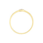 Bague Pear C Or Jaune Diamant - Bagues avec pierre Femme | Histoire d&rsquo;Or