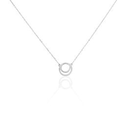 Collier Argent Blanc Ferenc Oxydes De Zirconium - Colliers fantaisie Femme | Histoire d’Or