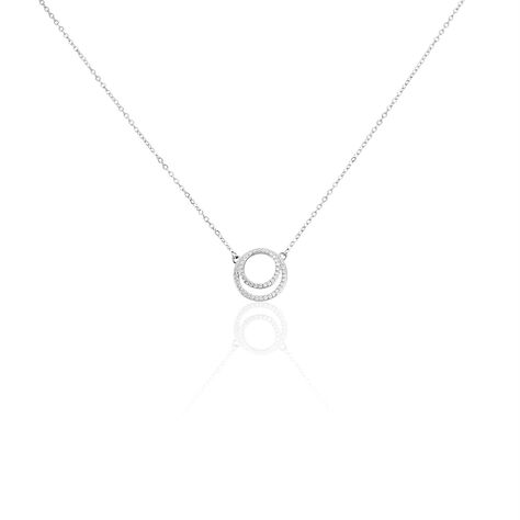 Collier Argent Blanc Ferenc Oxydes De Zirconium - Colliers fantaisie Femme | Histoire d’Or
