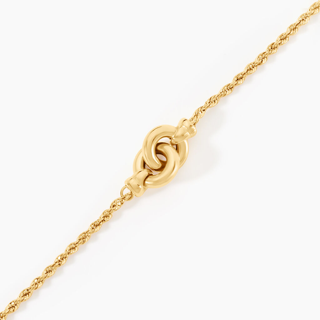 Bracelet Cordelia Or Jaune - Bijoux sans pierre Femme | Histoire d&rsquo;Or