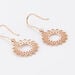Boucles D'oreilles Pendantes Ombelline Argent Rose - Boucles d'oreilles fantaisie Femme | Histoire d’Or