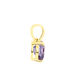 Pendentif Miyah Or Jaune Amethyste - Pendentifs Coeur Femme | Histoire d’Or