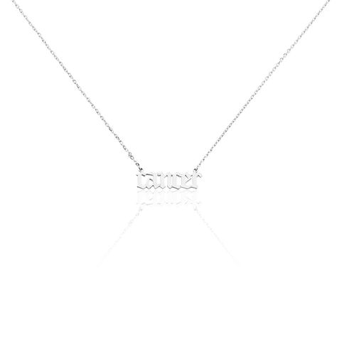 Collier Argent Blanc Astro - Colliers Zodiaque Femme | Histoire d’Or