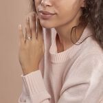 Bague Solitaire Shandrany Argent Blanc Oxyde De Zirconium - Bagues solitaires Femme | Histoire d&rsquo;Or