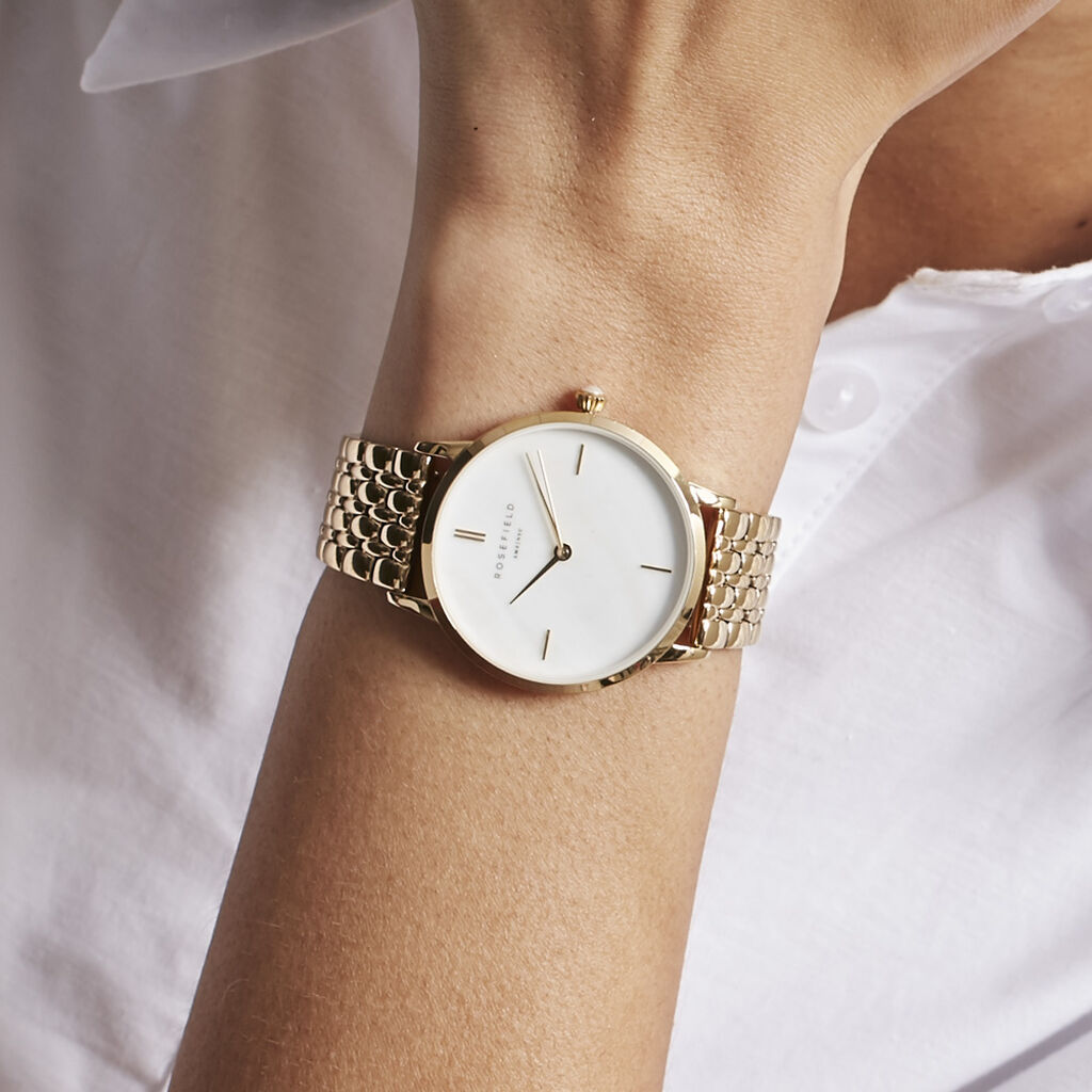 Montre Rosefield Pearl Edit Blanc - Montres Femme | Histoire d’Or