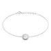 Bracelet Zea Argent Blanc Nacre - Bracelets Femme | Histoire d’Or