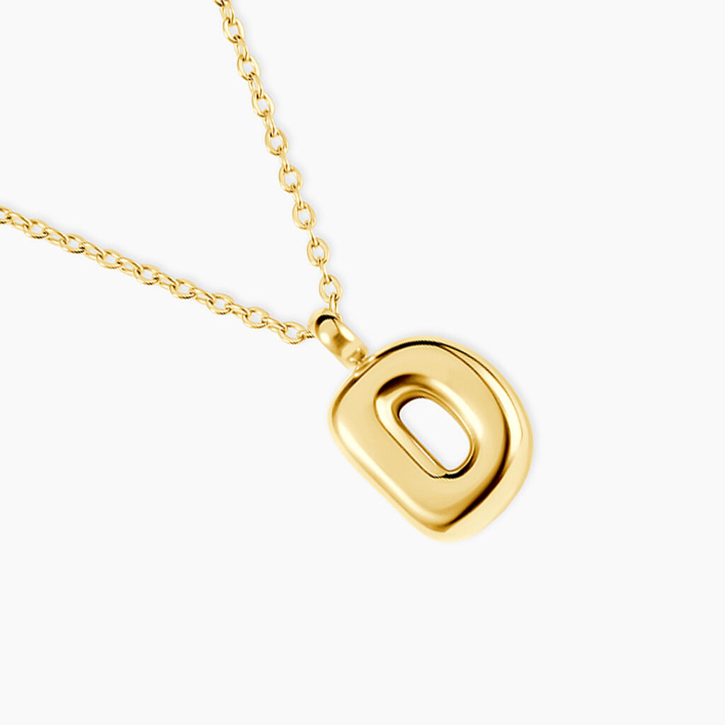 Collier Feliciane Acier Dor&eacute; - Colliers fantaisie Femme | Histoire d&rsquo;Or