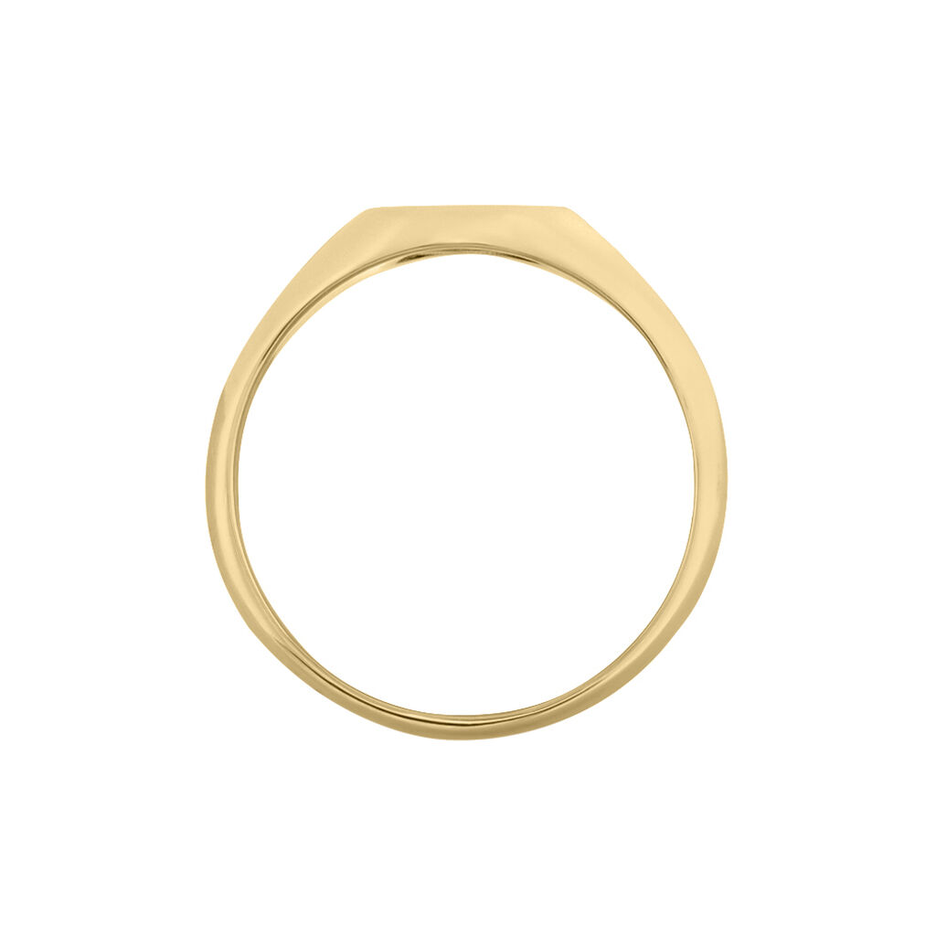 Chevali&egrave;re Gwennen Plaqu&eacute; Or Oxyde De Zirconium - Bagues solitaires Femme | Histoire d&rsquo;Or