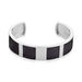 Bracelet Jonc Milo Argent Blanc - Bracelets joncs Homme | Histoire d’Or