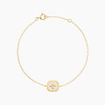 Bracelet Lucky Gems Or Jaune Nacre Oxyde De Zirconium - Bracelets Femme | Histoire d&rsquo;Or