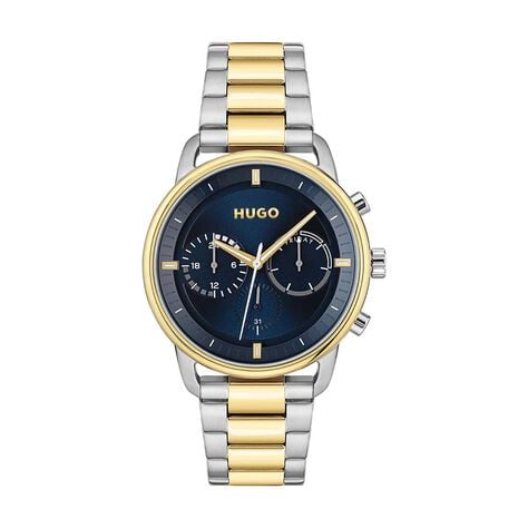Montre Hugo Advise Bleu - Montres Homme | Histoire d&rsquo;Or