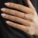 Bague Bertheline Argent Rose Oxyde De Zirconium - Bagues solitaires Femme | Histoire d’Or