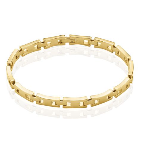 Bracelet Plaqué Or Jaune Stefano - Bracelets chaîne Homme | Histoire d’Or
