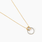 Collier Or Bicolore Achan Diamants - Colliers Femme | Histoire d&rsquo;Or