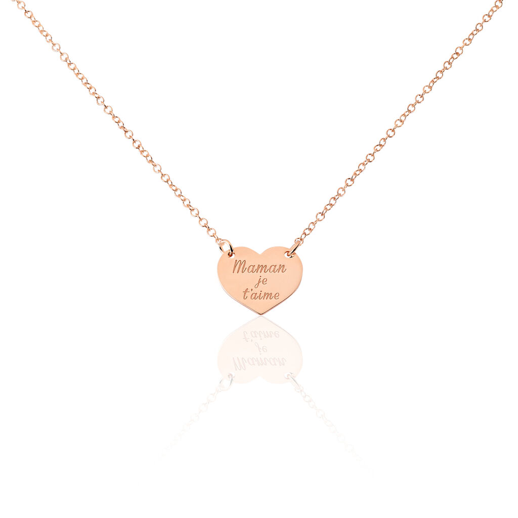 Collier Betie Argent Rose - Colliers fantaisie Femme | Histoire d’Or