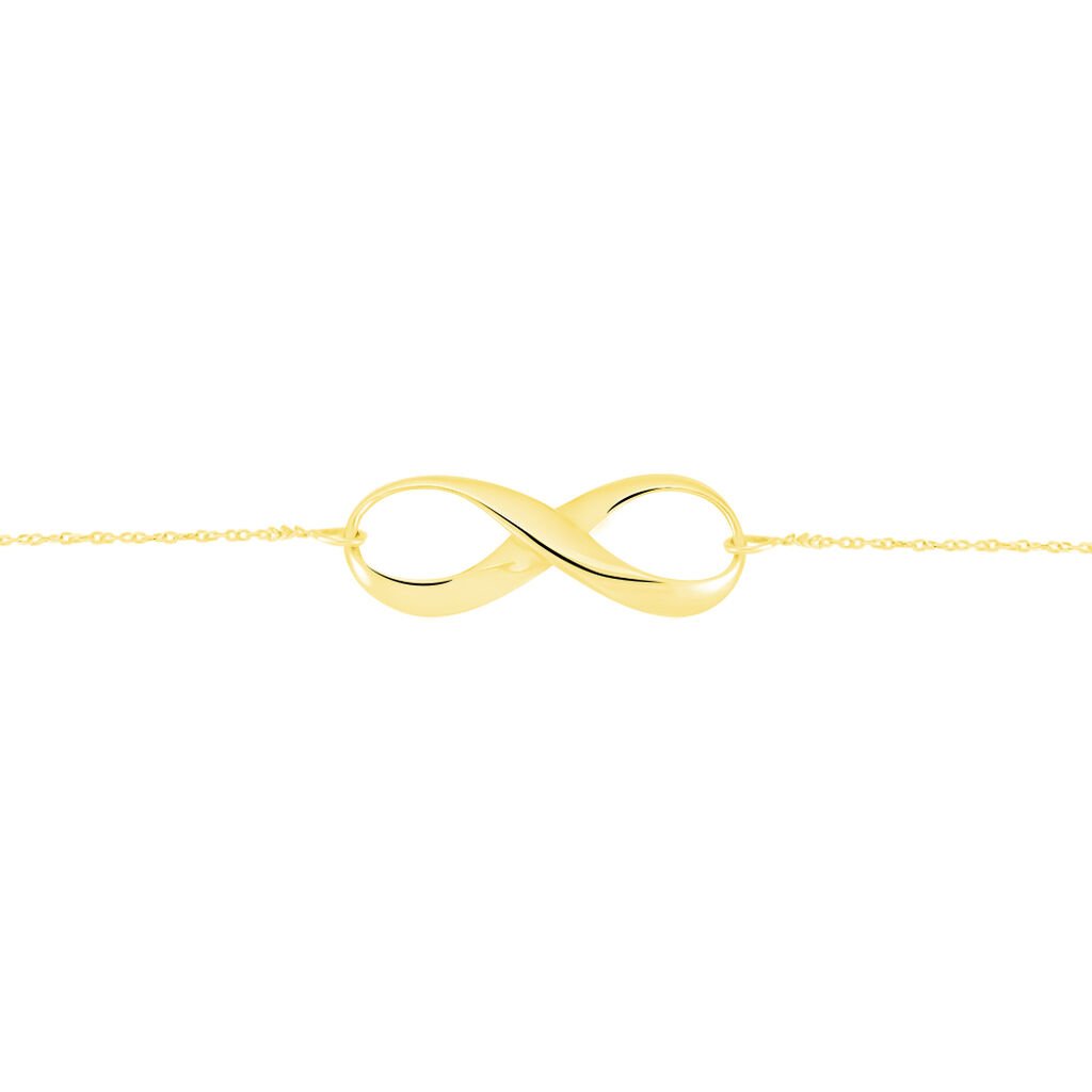 Bracelet Infini Huit Or Jaune - Bracelets Femme | Histoire d&rsquo;Or