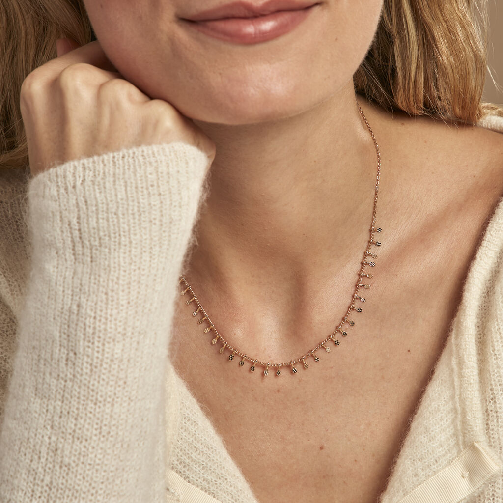 Collier Azteque Plaqué Or Jaune - Colliers Femme | Histoire d’Or