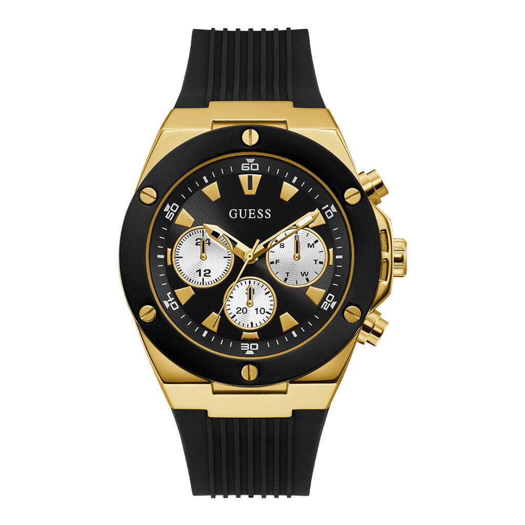 Montre Guess Poseidon Noir - Montres Homme | Histoire d&rsquo;Or