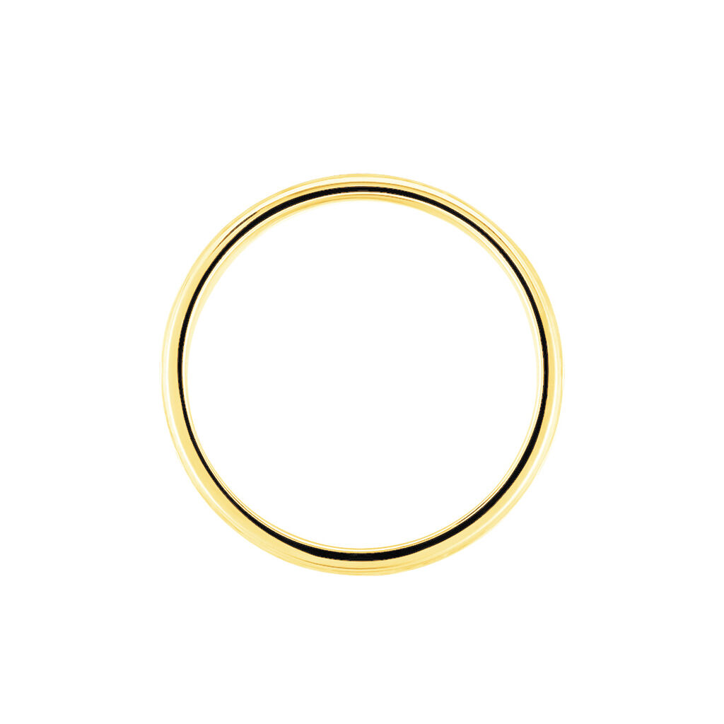Alliance Effet Epi Mat Ruban Plat Or Bicolore - Alliances Famille | Histoire d’Or