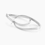 Cr&eacute;oles Silla Or Blanc - Boucles d'oreilles cr&eacute;oles Femme | Histoire d&rsquo;Or