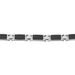 Bracelet Achille Acier Blanc - Bracelets fantaisie Homme | Histoire d’Or