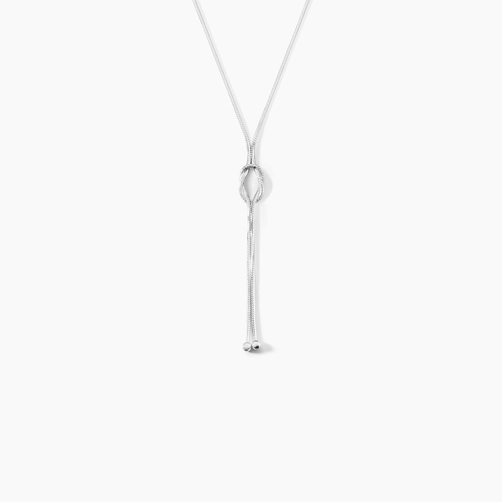Collier Mariana Argent Blanc - Colliers fantaisie Femme | Histoire d&rsquo;Or