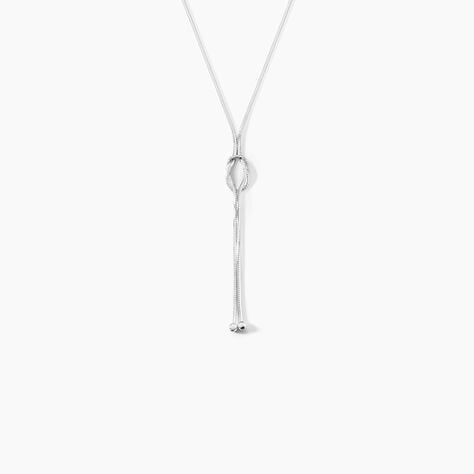 Collier Mariana Argent Blanc - Colliers fantaisie Femme | Histoire d&rsquo;Or