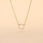 Collier Lim Or Jaune Oxyde De Zirconium - Colliers Femme | Histoire d&rsquo;Or