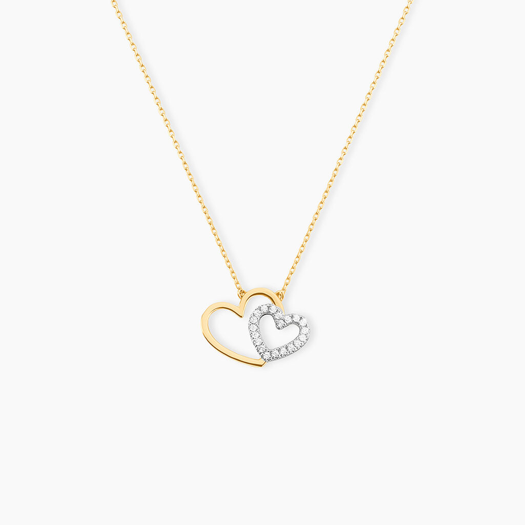 Collier Marineta Or Jaune Oxyde De Zirconium - F&ecirc;te des m&egrave;res Femme | Histoire d&rsquo;Or