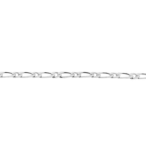 Chaîne Anilo Maille Alternée Argent Blanc - Chaines Homme | Histoire d’Or