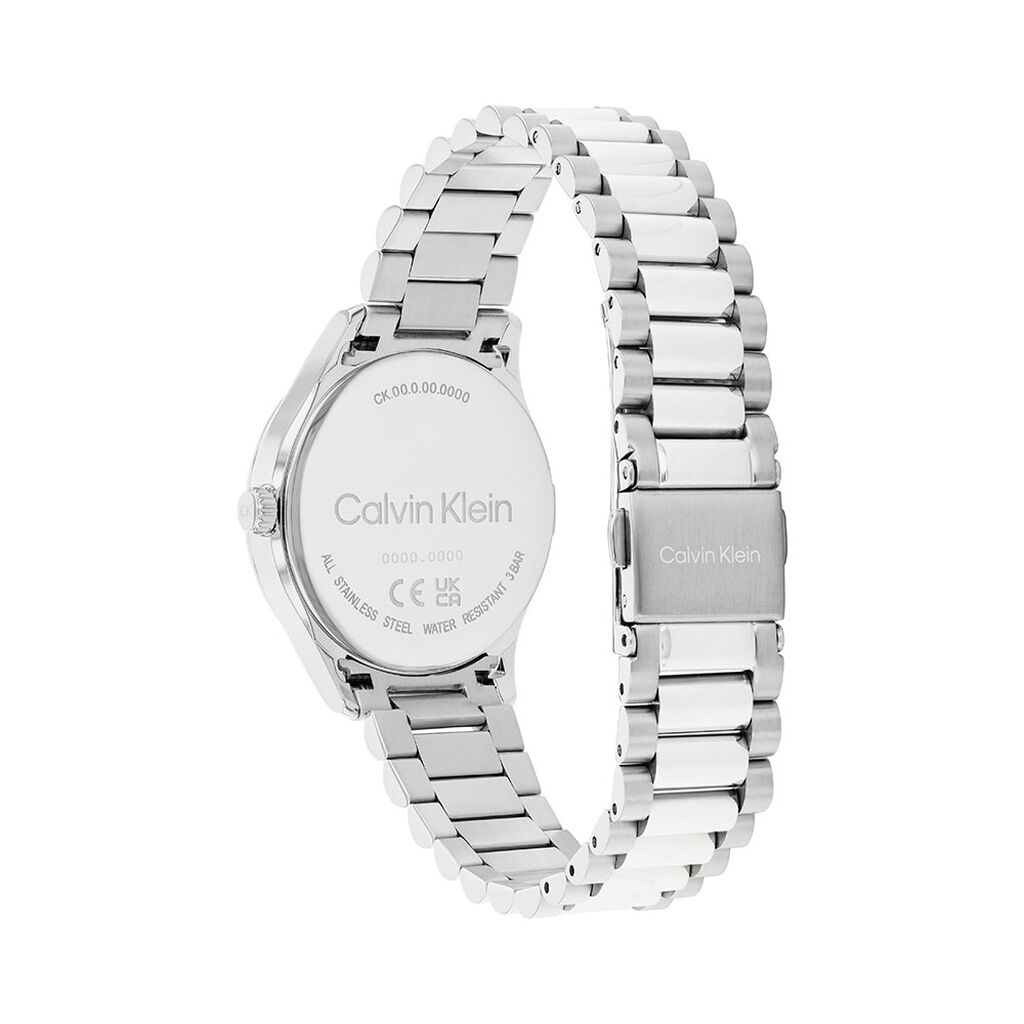 Montre Calvin Klein Iconic Argent&eacute; - Montres Femme | Histoire d&rsquo;Or